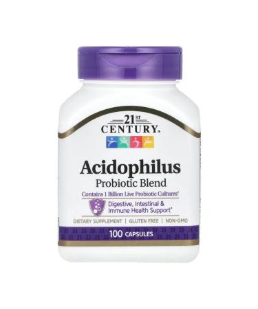 21st Century Acidophilus probiotics mixture 100 capsules
