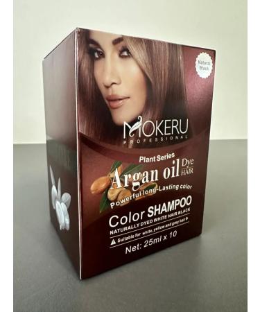 Mokeru Coloring shampoo 10 Sasha * 25ml black - Buy Online on GoSupps.com