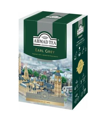Ahmad Tea Earl Grey tea black sheet with bergamot 2 pcs x 200g - Buy Online on GoSupps.com
