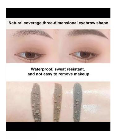 World of Beauty Pencil lipstick for eyebrows gray brown color tone 03 - Buy Online on GoSupps.com