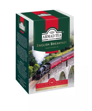 Ahmad Tea Tea English Breakfast black leaf 2 pcs x 200g - Buy Online on GoSupps.com
