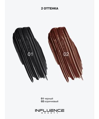 Influence Beauty Mascaras Black volume and lengthening manipula thermal - Buy Online on GoSupps.com