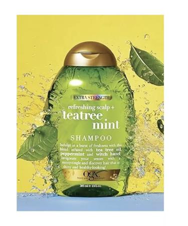 OGX Hair shampoo 385 ml tea tree - Buy Online on GoSupps.com