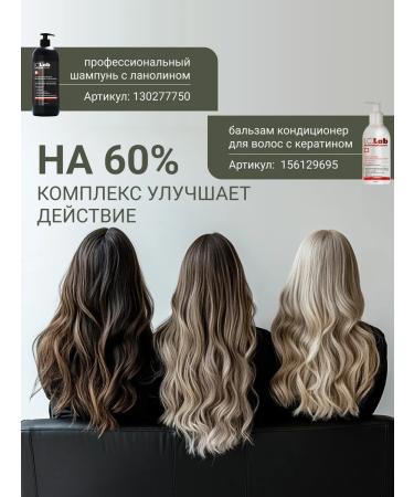 ICLab Individual cosmetic Professional shampoo with lanolin 1l - Buy Online on GoSupps.com
