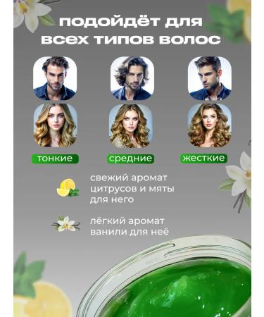 AROMAFABULE Set gel for hair styling wet effect 2 pieces - Buy Online on GoSupps.com