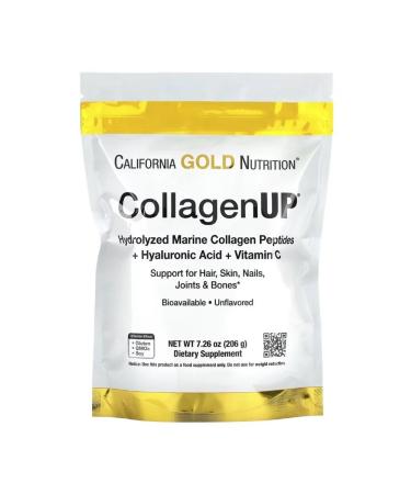 California Gold Nutrition Collagen for joints and ligaments collagenup 206 grams - Buy Online on GoSupps.com