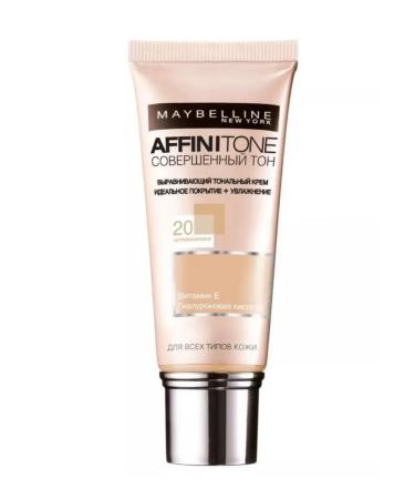 Maybelline New York Affinitone Facial Tonal Cream 20