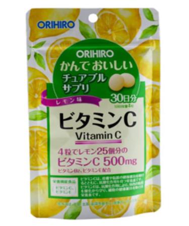 Orihiro Vitamin C chewing taste of lemon 120 tablets