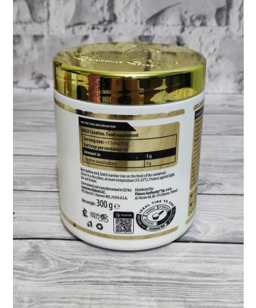 Kevin Levrone Creatine Monohydrate Gold Creatine 300 grams for weight gain - Buy Online on GoSupps.com