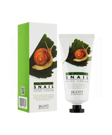 Jigott Hand cream with snail extract - Buy Online on GoSupps.com