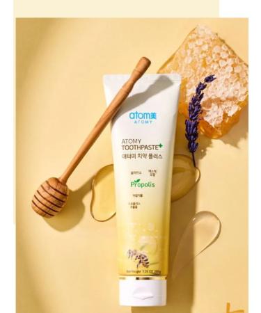 KOREAN GIRL Toothpaste with propolis 200 grams of atomi without fluorine - Buy Online on GoSupps.com