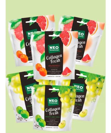 Ecobotanica Glane sweets with collagen assorted 6 pcs