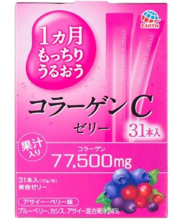 Earth Fish collagen peptide jelly taste of forest berries 31 stick