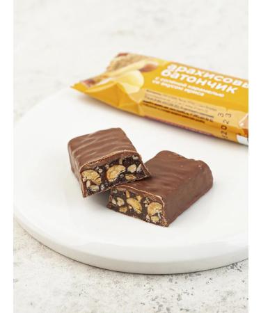 VkusVill Arachical bar with Sol. Caramel with the taste of Irisa 4pcs - Buy Online on GoSupps.com