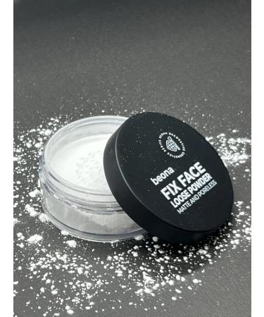 BEONA Face powder matting crumbly transparent white - Buy Online on GoSupps.com