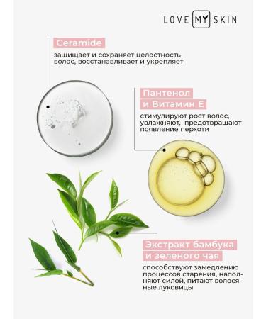 LOVE MY SKIN Mask "Food and Restoration" for all hair types - Buy Online on GoSupps.com