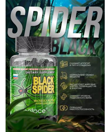 Balace Black Spider Losing weight lifting tablets Black Spider Black - Buy Online on GoSupps.com
