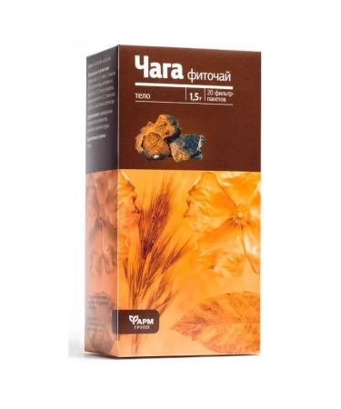 Pharmgroup Chaga tea drink 20 filter packages