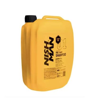 NISHMAN Professional shampoo 01 Keratin Complex 5 liters - Buy Online on GoSupps.com