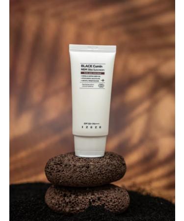 IZEZE Sunscreen from UV with black mandes SPF50+ 50 ml - Buy Online on GoSupps.com