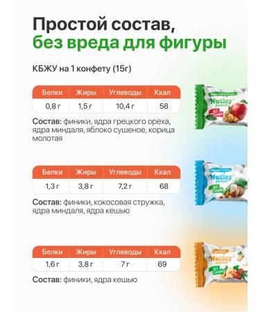 Nutley Ecoconfets Premium super range 6 tastes 1200 gr. - Buy Online on GoSupps.com