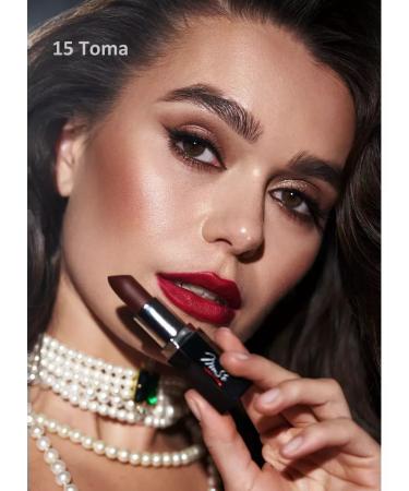 Lic Matte lipstick for lips persistent 15 Toma - Buy Online on GoSupps.com