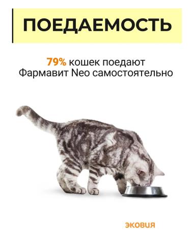 Farmavit Neo A complex of vitamins for cats 3 - Buy Online on GoSupps.com