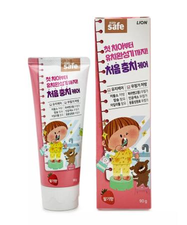 LION Children's toothpaste strawberries 90 g