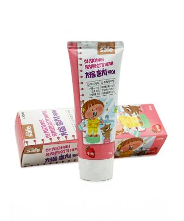 LION Children's toothpaste strawberries 90 g - Buy Online on GoSupps.com