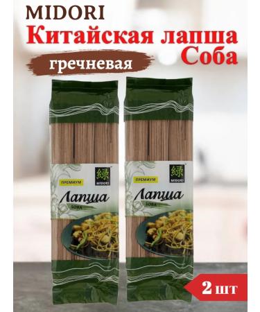 Midori Noodle buckwheat dog premium 300g 2pcs