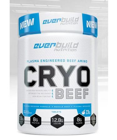 Everbuild Nutrition Amino acids. Cryo Beef Amino 8000 m. 300 TABL - Buy Online on GoSupps.com