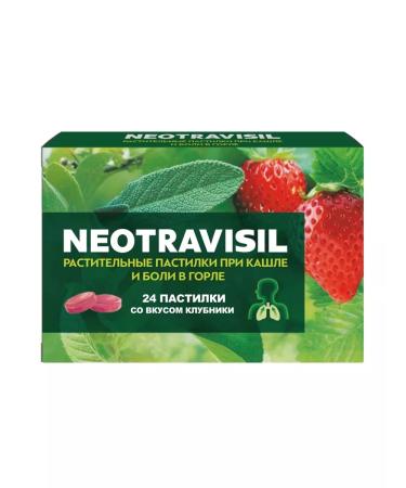 NEOTRAVISIL Plant pastilles with strawberries taste - Buy Online on GoSupps.com