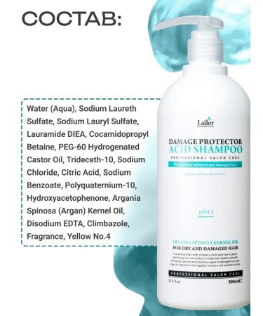 LADOR Shampoo with collagen and argan oil 900ml - Buy Online on GoSupps.com