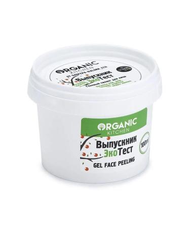 Organic Kitchen Gel Piling for the face graduate Ecotest alona Eco 100ml - Buy Online on GoSupps.com