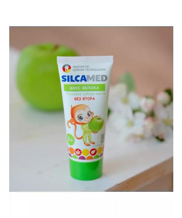 SILCAMED Baby toothpaste with an apple taste 2+ - Buy Online on GoSupps.com