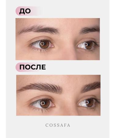 COSSAFA Eyebrow gel fixing persistent transparent 5 ml - Buy Online on GoSupps.com