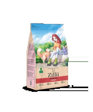 Zillii Dry food for cats pH Control with turkey - 2 kg - Buy Online on GoSupps.com