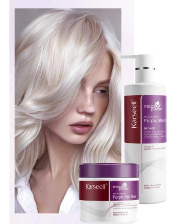 KARSEELL Karselll set shampoo and mask tinting 500ml - Buy Online on GoSupps.com