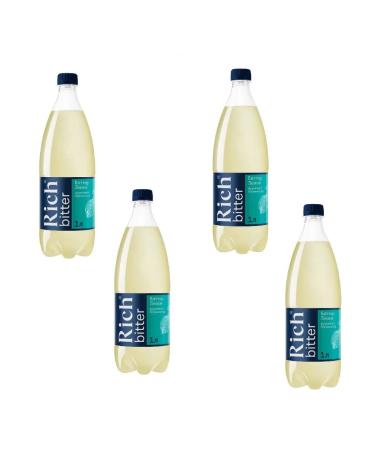 Rich Bitter drink Lemon gas 1l*4 pcs