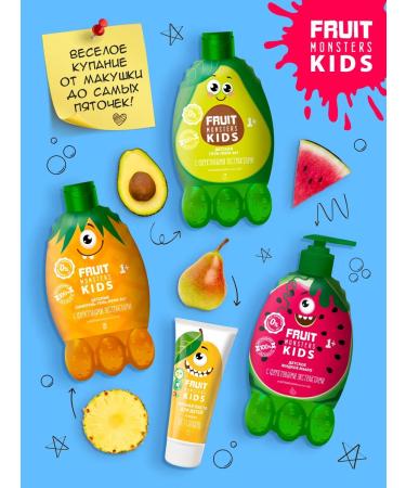Megamonsters Gel-Pen 2v1 Children's Avocado Frutomontra 400ml - Buy Online on GoSupps.com