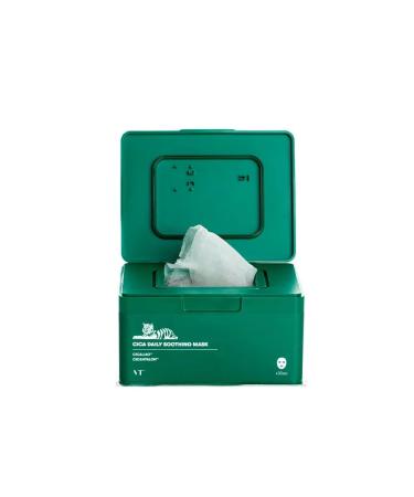 VT Cosmetics A set of soothing masks Cica Daily Soothing Mask 30pcs - Buy Online on GoSupps.com