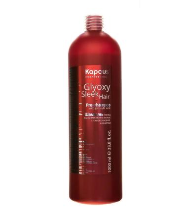 Kapous Glyoxy Sleek Hair shampoo with glyoxilic acid 1000 ml