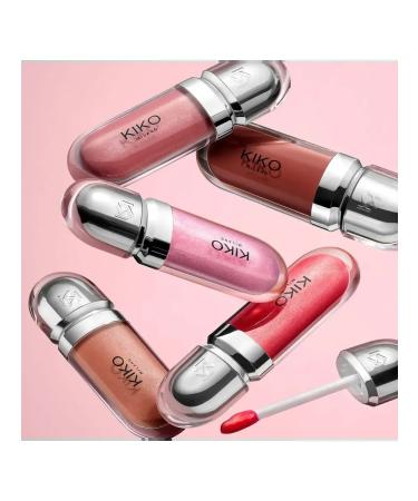 KIKO Milano Lip lip 3D Hydra Lipgloss 21 Brun Rose - Buy Online on GoSupps.com
