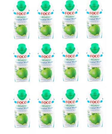 Foco Coconut water organic 330 ml x 12 pcs