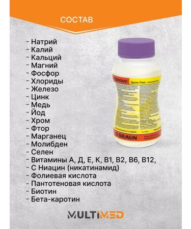 B Braun Nutrimop Drink plus banana 200 ml. x 24 pcs - Buy Online on GoSupps.com