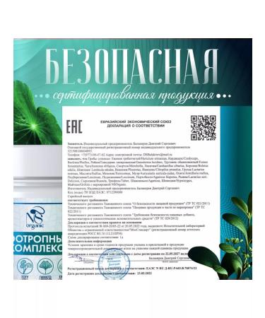 NSOrganic Nootropic complex - hedgehog Gotha Kola and Gingko Biloba - Buy Online on GoSupps.com