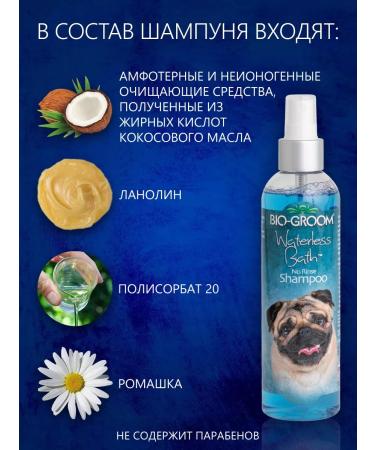 BioGroom Shampoo-spray without washing 3.8 liters - Buy Online on GoSupps.com