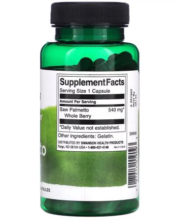 Swanson saw palmetto - Buy Online on GoSupps.com