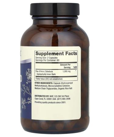 Dr Mercola Ant wood bark 500 mg 120 capsules - Buy Online on GoSupps.com