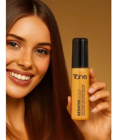 Tahe Botanic Keratin Gold Argan oil with liquid gold - Buy Online on GoSupps.com